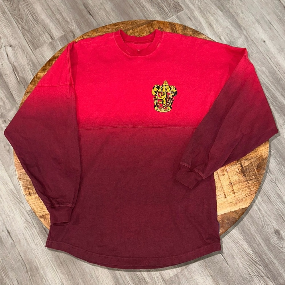 NWOT Red Wizarding World Harry Potter Hogwarts Gryffindor Spirit Jersey